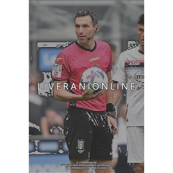 l\'arbitro Juan Luca Sacchi di Macerata Inter vs Salernitana Milano 16-10-2022 Stadio Giuseppe Meazza - San Siro Campionato Serie A TIM - 10a giornata foto Roberto Garavaglia/ag. Aldo Liverani sas / AGENZIA ALDO LIVERANI SAS
