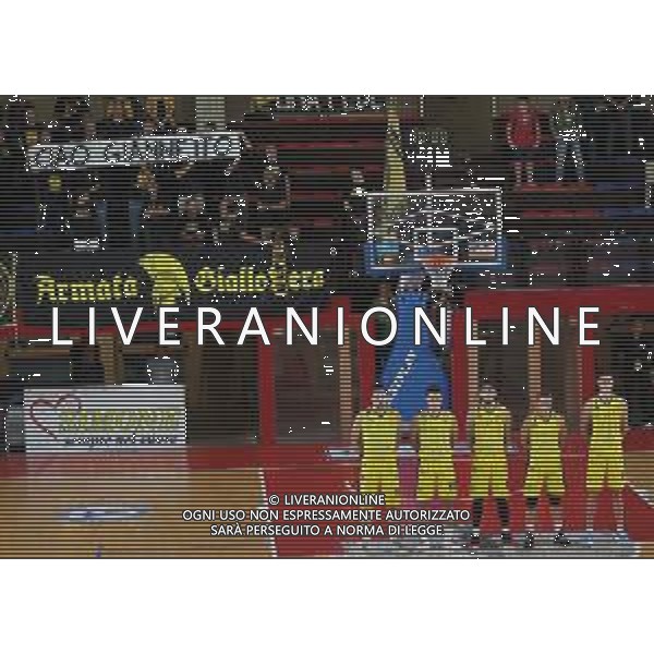 IMOLA 16 10 2022 VIRTUS IMOLA-VIGOR METALICA B1 NELLA FOTO VIRTUS IMOLA RICORDA GIANNI ZAPPI CON UN MINUTO DI RACCOGLIMENTO PRIMA DELLA PARTITA FOTO GIANNI SANNA-AG ALDO LIVERANI SAS
