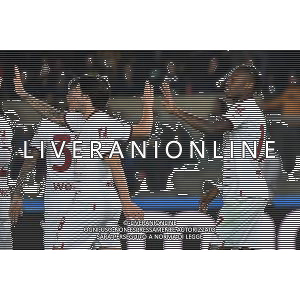 esultanza Milan dopo il gol dell\'1 a 0 Hellas Verona vs Milan Verona 16-10-2022 Stadio Marcantonio Bentegodi Campionato Serie A TIM - 10a giornata foto Roberto Garavaglia/ag. Aldo Liverani sas/ AGENZIA ALDO LIVERANI SAS
