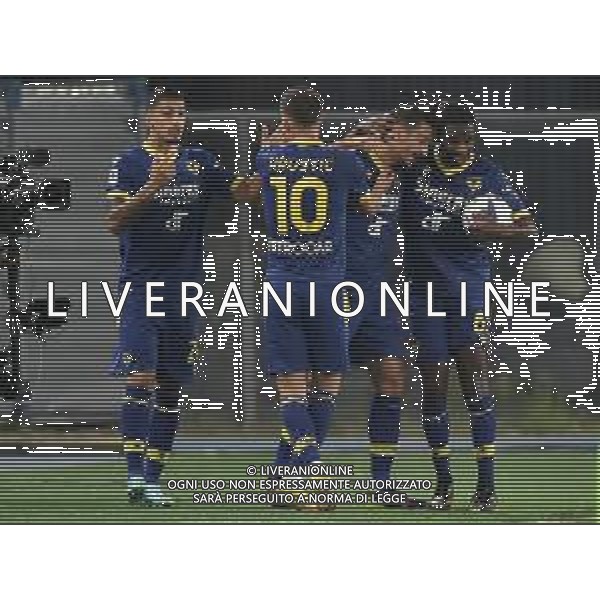 esultanza Hellas Verona dopo il gol dell\'1 a 1 Hellas Verona vs Milan Verona 16-10-2022 Stadio Marcantonio Bentegodi Campionato Serie A TIM - 10a giornata foto Roberto Garavaglia/ag. Aldo Liverani sas/ AGENZIA ALDO LIVERANI SAS
