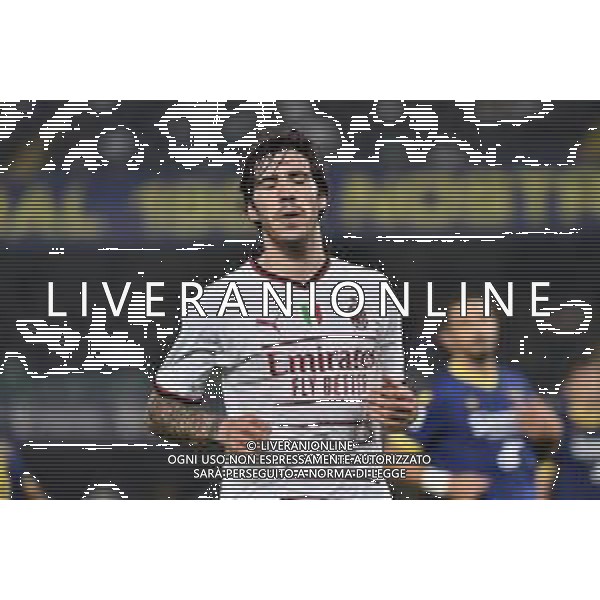 Sandro Tonali (Milan) Hellas Verona vs Milan Verona 16-10-2022 Stadio Marcantonio Bentegodi Campionato Serie A TIM - 10a giornata foto Roberto Garavaglia/ag. Aldo Liverani sas/ AGENZIA ALDO LIVERANI SAS