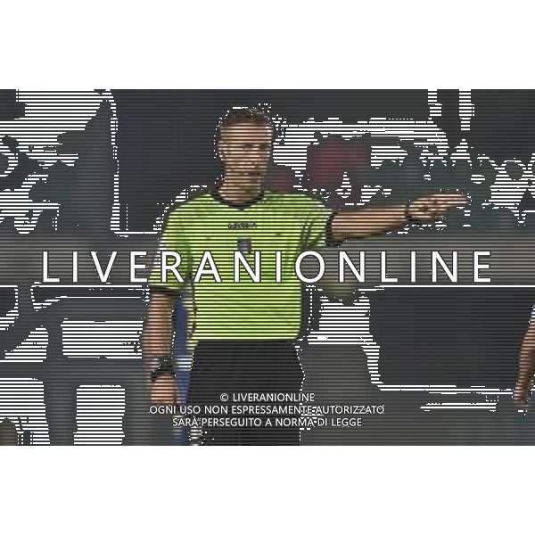 l\'arbitro Davide Massa di Imperia Hellas Verona vs Milan Verona 16-10-2022 Stadio Marcantonio Bentegodi Campionato Serie A TIM - 10a giornata foto Roberto Garavaglia/ag. Aldo Liverani sas/ AGENZIA ALDO LIVERANI SAS