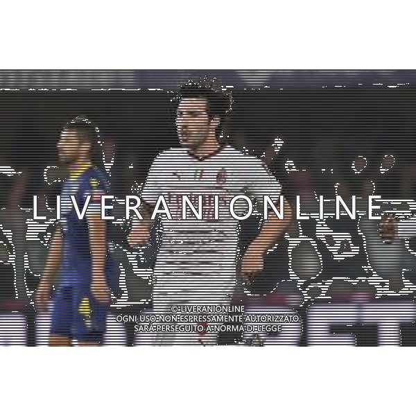 Sandro Tonali (Milan) esulta dopo il gol del 2 a 1 Hellas Verona vs Milan Verona 16-10-2022 Stadio Marcantonio Bentegodi Campionato Serie A TIM - 10a giornata foto Roberto Garavaglia/ag. Aldo Liverani sas/ AGENZIA ALDO LIVERANI SAS