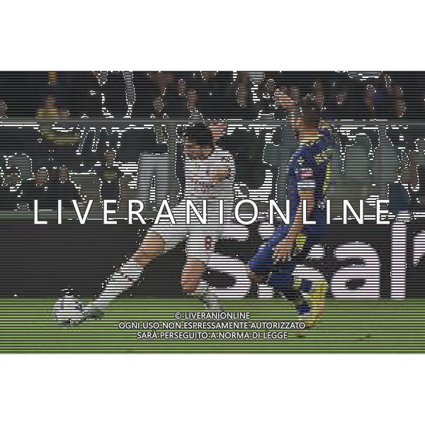Sandro Tonali (Milan) occasione da gol per il possibile 3 a 1 Hellas Verona vs Milan Verona 16-10-2022 Stadio Marcantonio Bentegodi Campionato Serie A TIM - 10a giornata foto Roberto Garavaglia/ag. Aldo Liverani sas/ AGENZIA ALDO LIVERANI SAS