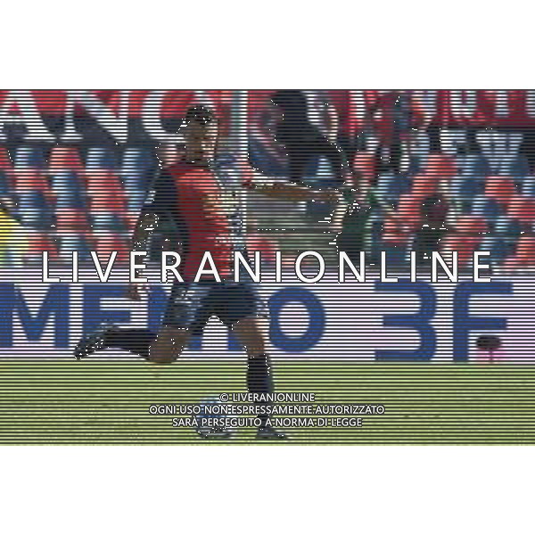 Cosenza vs Genoa Serie B 2022-2023. Otctober 15, 2022 at Stadio San Vito-Marulla in Cosenza, Italy. In pic: Michele Rigione ©Andrea Rosito/ AGENZIA ALDO LIVERANI SAS