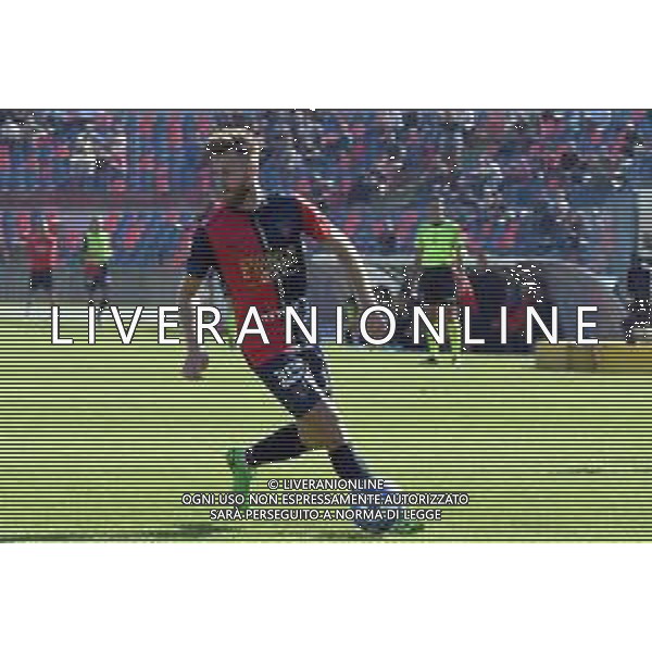 Cosenza vs Genoa Serie B 2022-2023. Otctober 15, 2022 at Stadio San Vito-Marulla in Cosenza, Italy. In pic: Christian D\'Urso ©Andrea Rosito/ AGENZIA ALDO LIVERANI SAS