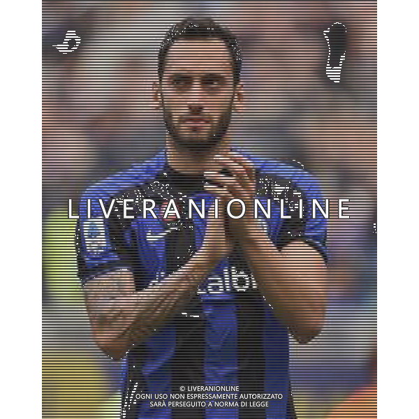 Hakan Calhanoglu (Inter) Inter vs Salernitana Milano 16-10-2022 Stadio Giuseppe Meazza - San Siro Campionato Serie A TIM - 10a giornata foto Roberto Garavaglia/ag. Aldo Liverani sas / AGENZIA ALDO LIVERANI SAS