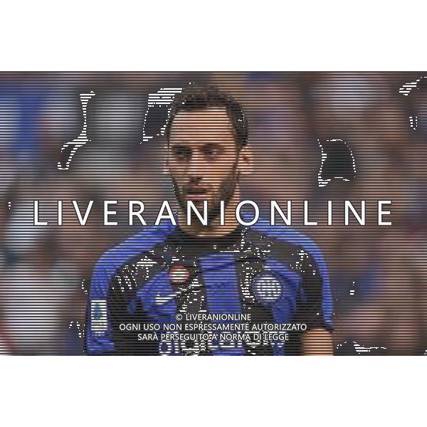 Hakan Calhanoglu (Inter) Inter vs Salernitana Milano 16-10-2022 Stadio Giuseppe Meazza - San Siro Campionato Serie A TIM - 10a giornata foto Roberto Garavaglia/ag. Aldo Liverani sas / AGENZIA ALDO LIVERANI SAS