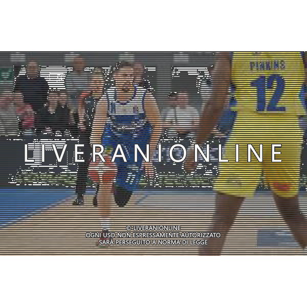 John Petrucelli - Germani Basket Brescia durante il match tra Germani Basket Brescia e Ginova Scafati valido per la terza giornata del campionato Italiano di basket serie A1 basketball. 16 Ottobre 2022, Pala Leonessa A2A, Brescia Italia ©Tommasini Roberto/AGENZIA ALDO LIVERANI SAS