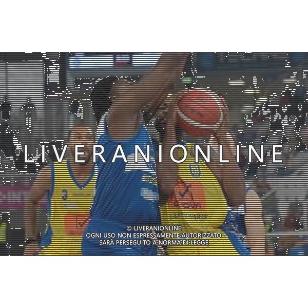 Mike Henry - Ginova Scafati durante il match tra Germani Basket Brescia e Ginova Scafati valido per la terza giornata del campionato Italiano di basket serie A1 basketball. 16 Ottobre 2022, Pala Leonessa A2A, Brescia Italia ©Tommasini Roberto/AGENZIA ALDO LIVERANI SAS