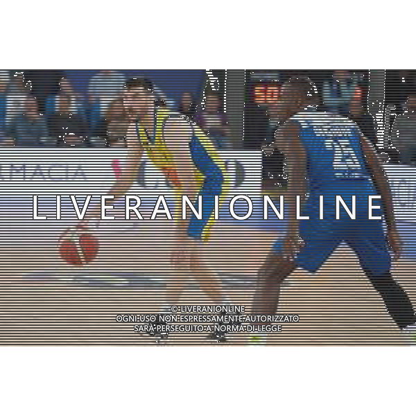 Diego Monaldi durante il match tra Germani Basket Brescia e Ginova Scafati valido per la terza giornata del campionato Italiano di basket serie A1 basketball. 16 Ottobre 2022, Pala Leonessa A2A, Brescia Italia ©Tommasini Roberto/AGENZIA ALDO LIVERANI SAS