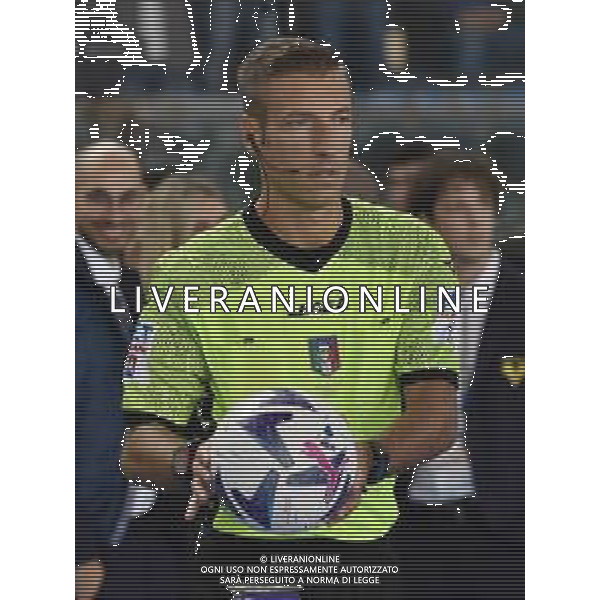 l\'arbitro Davide Massa di Imperia Hellas Verona vs Milan Verona 16-10-2022 Stadio Marcantonio Bentegodi Campionato Serie A TIM - 10a giornata foto Roberto Garavaglia/ag. Aldo Liverani sas