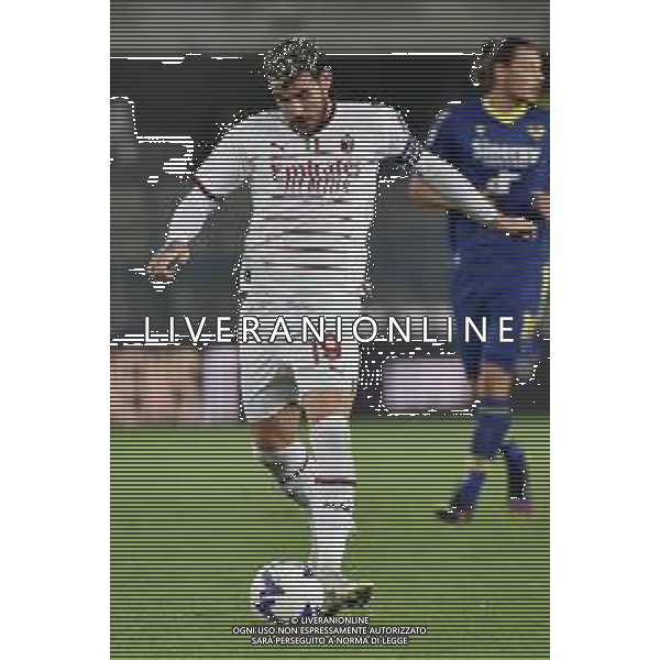 Theo Hernandez (Milan) Hellas Verona vs Milan Verona 16-10-2022 Stadio Marcantonio Bentegodi Campionato Serie A TIM - 10a giornata foto Roberto Garavaglia/ag. Aldo Liverani sas