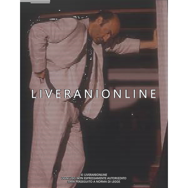 RETROSPETTIVA IVANO MARESCOTTI ATTORE E REGISTA TEATRALE NELLA FOTO IVANO MARESCOTTI IN SALA DI POSA NELL\'ANNO 2000 AG ALDO LIVERANI SAS