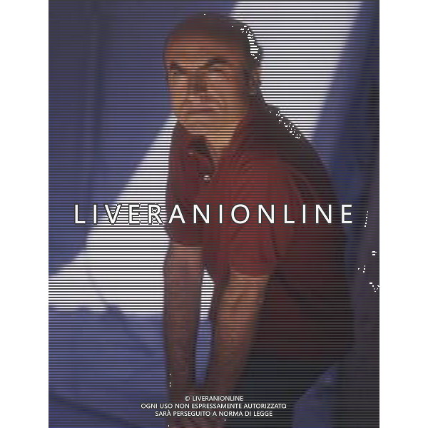 RETROSPETTIVA IVANO MARESCOTTI ATTORE E REGISTA TEATRALE NELLA FOTO IVANO MARESCOTTI IN SALA DI POSA NELL\'ANNO 2000 AG ALDO LIVERANI SAS