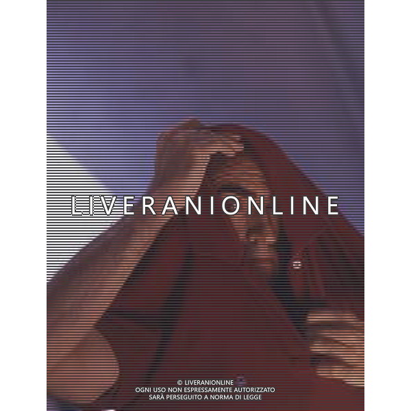 RETROSPETTIVA IVANO MARESCOTTI ATTORE E REGISTA TEATRALE NELLA FOTO IVANO MARESCOTTI IN SALA DI POSA NELL\'ANNO 2000 AG ALDO LIVERANI SAS