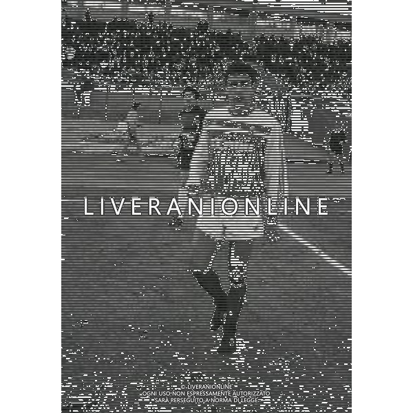 03-03-1985 VARESE CAMPIONATO DI CALCIO SERIE B VARESE-CATANIA 4-1 NELLA FOTO AUGUSTO GENTILINI AG ALDO LIVERANI SAS