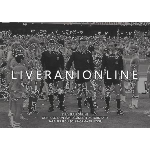 08-09-1985 VERONA CAMPIONATO DI CALCIO SERIE A VERONA -LECCE 2-2 NELLA FOTO ARBITRO ROSARIO LO BELLO AG ALDO LIVERANI SAS
