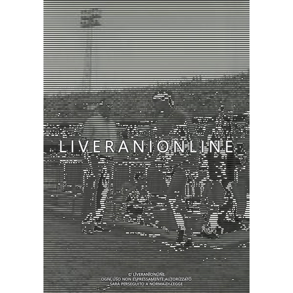 08-09-1985 VERONA CAMPIONATO DI CALCIO SERIE A VERONA -LECCE 2-2 NELLA FOTO GIUSEPPE GALDERISI AG ALDO LIVERANI SAS
