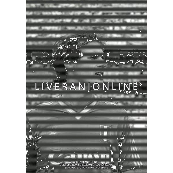 08-09-1985 VERONA CAMPIONATO DI CALCIO SERIE A VERONA -LECCE 2-2 NELLA FOTO SILVANO FONTOLAN AG ALDO LIVERANI SAS