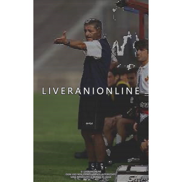 24-09-2000 COMO CAMPIONATO DI CALCIO SERIE B COMO-LUCCHESE 1-0 NELLA FOTO CORRADO ORRICO ALLENATORE LUCCHESE CALCIO AG ALDO LIVERANI SAS