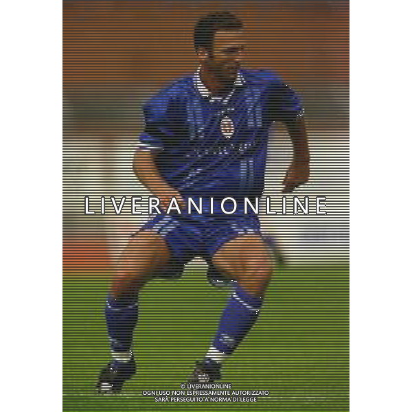 24-09-2000 COMO CAMPIONATO DI CALCIO SERIE B COMO-LUCCHESE 1-0 NELLA FOTO TEOFILOS KARASAVVIDIS AG ALDO LIVERANI SAS