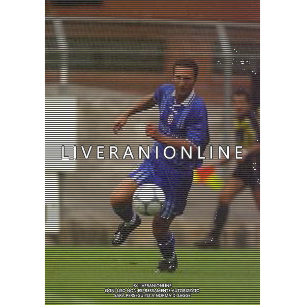24-09-2000 COMO CAMPIONATO DI CALCIO SERIE B COMO-LUCCHESE 1-0 NELLA FOTO TEOFILOS KARASAVVIDIS AG ALDO LIVERANI SAS