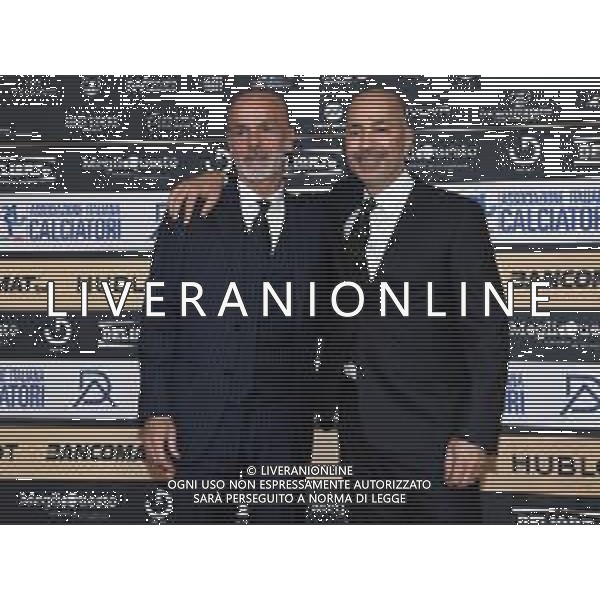 TVRG Stefano Pioli allenatore Milan e Ivan Gazidis amministratore delegato Milan Rho (MI) 17-10-2022 Gran Gala del Calcio 2022, l\'appuntamento organizzato dall\'AIC Associazione Italiana Calciatori e quest\'anno condotto da Federica Masolin e Raul Cremona nella location di Rho FieraMilano foto Roberto Garavaglia/ag. Aldo Liverani sas /AGENZIA ALDO LIVERANI SAS