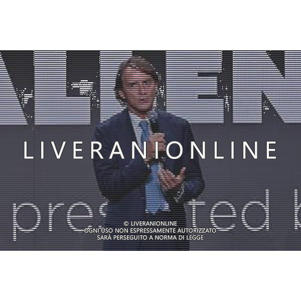 TVRG Roberto Mancini CT della Nazionale Rho (MI) 17-10-2022 Gran Gala del Calcio 2022, l\'appuntamento organizzato dall\'AIC Associazione Italiana Calciatori e quest\'anno condotto da Federica Masolin e Raul Cremona nella location di Rho FieraMilano foto Roberto Garavaglia/ag. Aldo Liverani sas /AGENZIA ALDO LIVERANI SAS