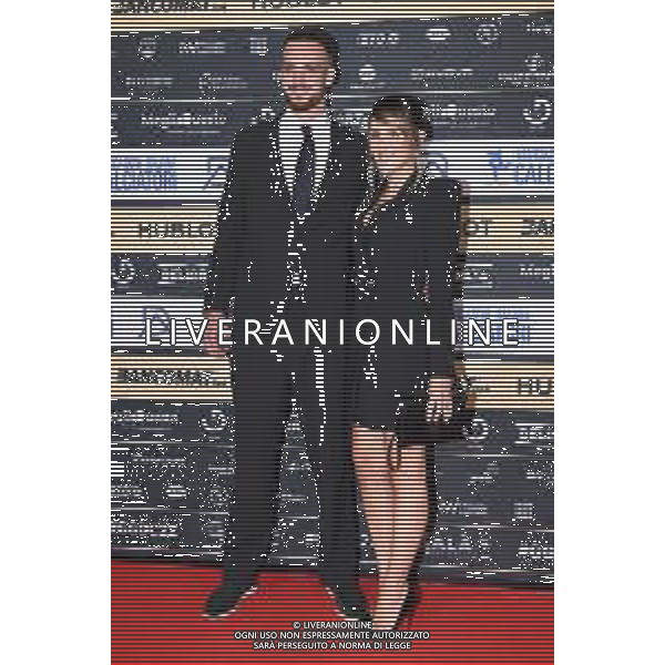 TVRG Federico Gatti (Juventus) con la fidanzata Rho (MI) 17-10-2022 Gran Gala del Calcio 2022, l\'appuntamento organizzato dall\'AIC Associazione Italiana Calciatori e quest\'anno condotto da Federica Masolin e Raul Cremona nella location di Rho FieraMilano foto Roberto Garavaglia/ag. Aldo Liverani sas /AGENZIA ALDO LIVERANI SAS