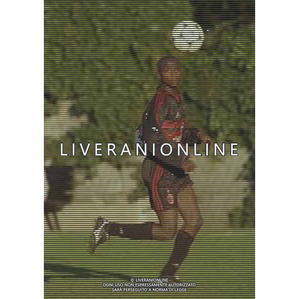 1998-1999 MILANELLO ALLENAMENTO MILAN CALCIO NELLA FOTO MOHAMMED ALIYU DATTI AG ALDO LIVERANI SAS