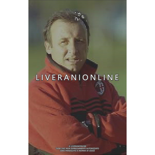 1998-1999 MILANELLO ALLENAMENTO MILAN CALCIO NELLA FOTO ALBERTO ZACCHERONI ALLENATORE MILAN CALCIO AG ALDO LIVERANI SAS
