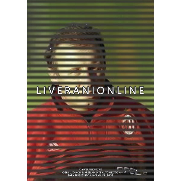 1998-1999 MILANELLO ALLENAMENTO MILAN CALCIO NELLA FOTO ALBERTO ZACCHERONI ALLENATORE MILAN CALCIO AG ALDO LIVERANI SAS