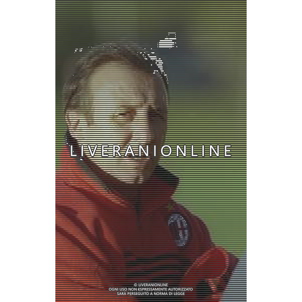 1998-1999 MILANELLO ALLENAMENTO MILAN CALCIO NELLA FOTO ALBERTO ZACCHERONI ALLENATORE MILAN CALCIO AG ALDO LIVERANI SAS