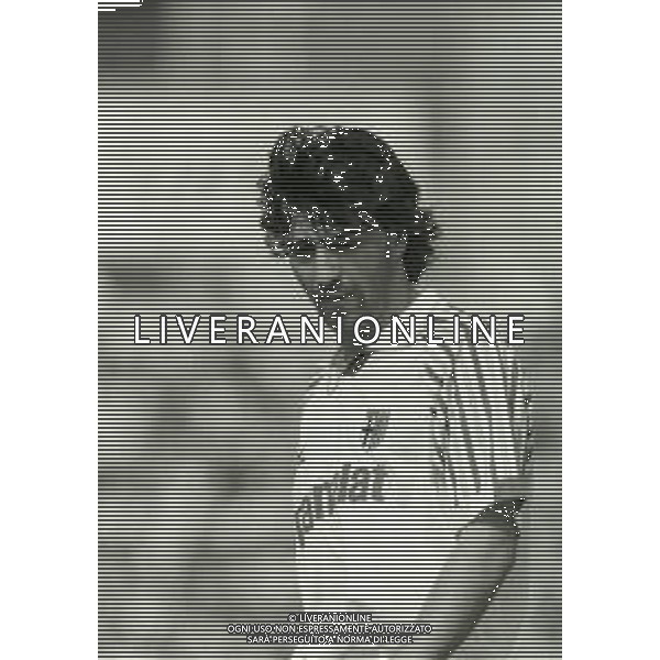RETROSPETTIVA ALESSANDRO MELLI CALCIATORE NELLA FOTO ALESSANDRO MELLI NELL\'ANNO 1991-1992 PARMA CALCIO AG ALDO LIVERANI SAS 