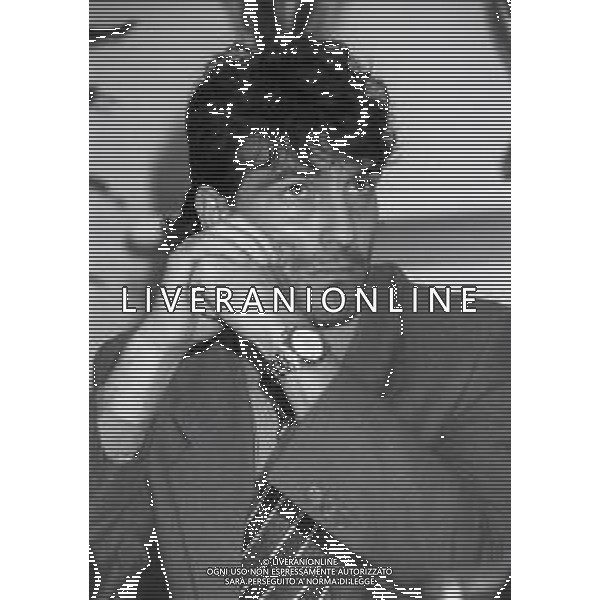 RETROSPETTIVA ALESSANDRO MELLI CALCIATORE NELLA FOTO ALESSANDRO MELLI AL MILAN CALCIO NELL\'ANNO 1994-1995 AG ALDO LIVERANI SAS 