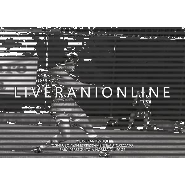 RETROSPETTIVA ALESSANDRO MELLI CALCIATORE NELLA FOTO ALESSANDRO MELLI A MOENA NEL RITIRO DELLA SAMPDORIA CALCIO NELL\'ANNO 1994 AG ALDO LIVERANI SAS  