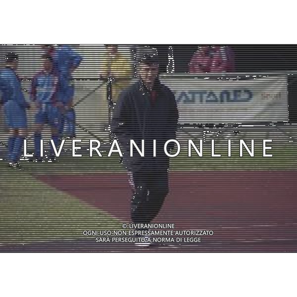 17-05-1998 ALZANO LOMBARDO-CAMPIONATO DI CALCIO SERIE C1 ALZANO VIRESCIT-LIVORNO 0-0 NELLA FOTO CLAUDIO FOSCARINI ALLENATORE ALZANO VIRESCIT AG ALDO LIVERANI SAS
