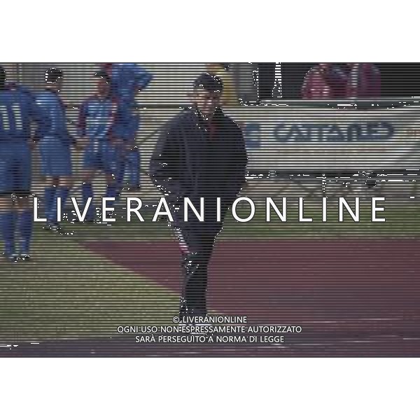 17-05-1998 ALZANO LOMBARDO-CAMPIONATO DI CALCIO SERIE C1 ALZANO VIRESCIT-LIVORNO 0-0 NELLA FOTO CLAUDIO FOSCARINI ALLENATORE ALZANO VIRESCIT AG ALDO LIVERANI SAS