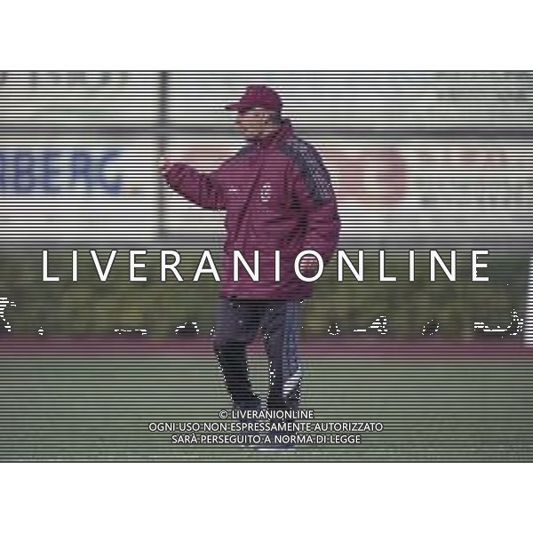 17-05-1998 ALZANO LOMBARDO-CAMPIONATO DI CALCIO SERIE C1 ALZANO VIRESCIT-LIVORNO 0-0 NELLA FOTO PAOLO STRINGARA ALLENATORE LIVORNO CALCIO AG ALDO LIVERANI SAS