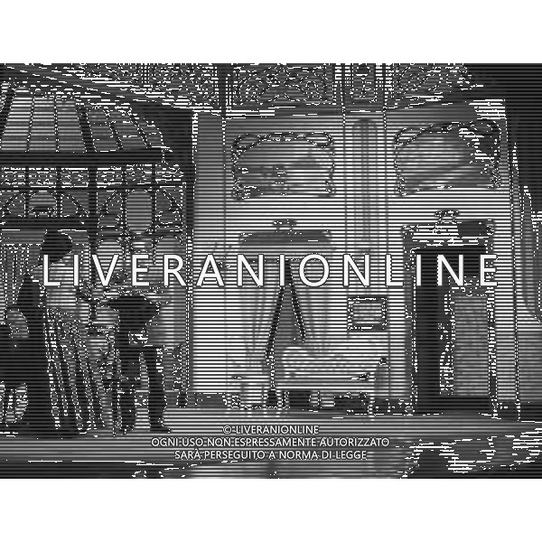 CARLO DAPPORTO ATTORE RETROSPETTIVA NELLA FOTO IN SCENA A TEATRO A MILANO NELL\'ANNO 1975 ©Archivio Giovanni Liverani/ AG. ALDO LIVERANI SAS