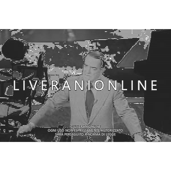 CARLO DAPPORTO ATTORE RETROSPETTIVA NELLA FOTO NEL PROGRAMMA TELEVISIVO A MILANO NELL\'ANNO 1980 ©Archivio Giovanni Liverani/ AG. ALDO LIVERANI SAS