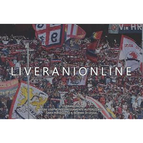 TVRG tifosi Genoa Genoa vs Spal Genova 18-10-2022 Stadio Luigi Ferraris - Marassi Coppa Italia Frecciarossa - 16mi di finale foto Roberto Garavaglia/ag. Aldo Liverani sas / AG. ALDO LIVERANI SAS