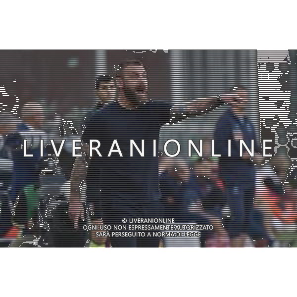TVRG Daniele De Rossi allenatore Spal Genoa vs Spal Genova 18-10-2022 Stadio Luigi Ferraris - Marassi Coppa Italia Frecciarossa - 16mi di finale foto Roberto Garavaglia/ag. Aldo Liverani sas / AG. ALDO LIVERANI SAS