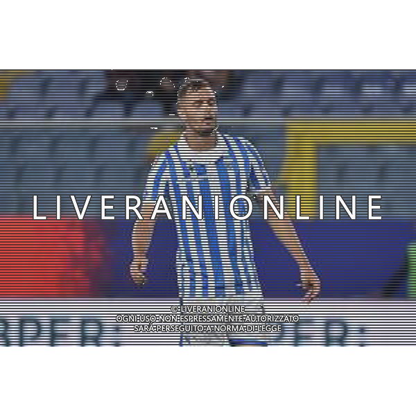 TVRG Mattia Finotto (Spal) Genoa vs Spal Genova 18-10-2022 Stadio Luigi Ferraris - Marassi Coppa Italia Frecciarossa - 16mi di finale foto Roberto Garavaglia/ag. Aldo Liverani sas / AG. ALDO LIVERANI SAS