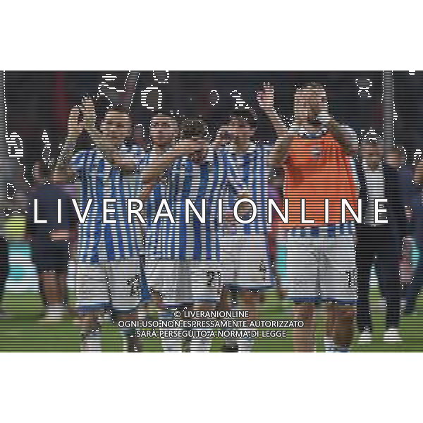 TVRG delusione Spal a fine gara Genoa vs Spal Genova 18-10-2022 Stadio Luigi Ferraris - Marassi Coppa Italia Frecciarossa - 16mi di finale foto Roberto Garavaglia/ag. Aldo Liverani sas / AG. ALDO LIVERANI SAS