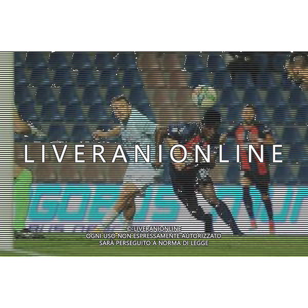 Crotone-Virtus Francavilla Lega Pro 2022-2023. 18 Ottobre, 2022 Stadio Ezio Scida, Crotone In foto: Agustus Kargbo e Andrea Risolo FOTO ANDREA ROSITO-AG ALIVERANI SAS