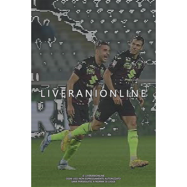 TVMV-Torino 18.10.2022 Stadio Grande Torino © Manuela Viganti/Agenzia Aldo Liverani Torino vs Cittadella Coppa Italia Frecciarossa 2022/2023 16imi Nella foto: esultanza pietro pellegri e alessandro buongiorno dopo il gol