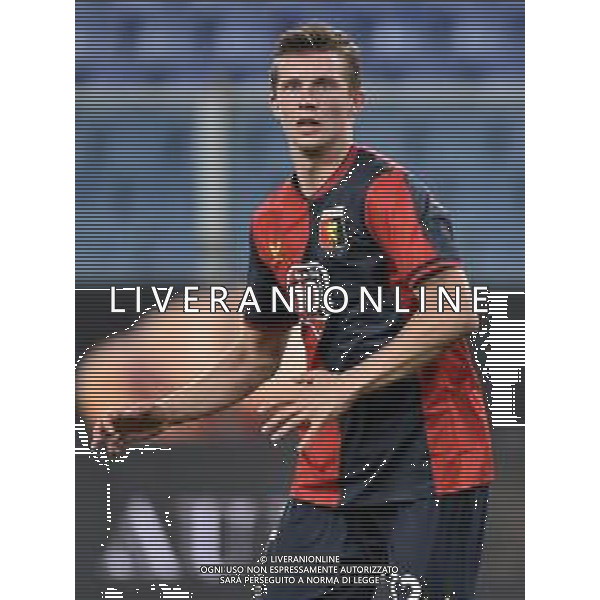 TVRG Morten Frendrup (Genoa) Genoa vs Spal Genova 18-10-2022 Stadio Luigi Ferraris - Marassi Coppa Italia Frecciarossa - 16mi di finale foto Roberto Garavaglia/ag. Aldo Liverani sas