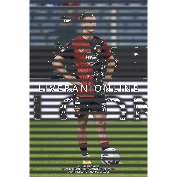 TVRG Albert Gudmundsson (Genoa) Genoa vs Spal Genova 18-10-2022 Stadio Luigi Ferraris - Marassi Coppa Italia Frecciarossa - 16mi di finale foto Roberto Garavaglia/ag. Aldo Liverani sas